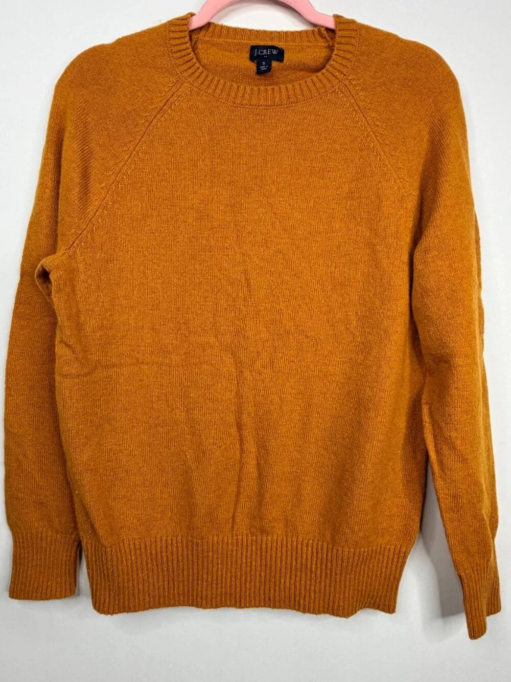2/$30 J. Crew Crewneck Sweater Supersoft Lambswool Blend Golden Harvest #A2938